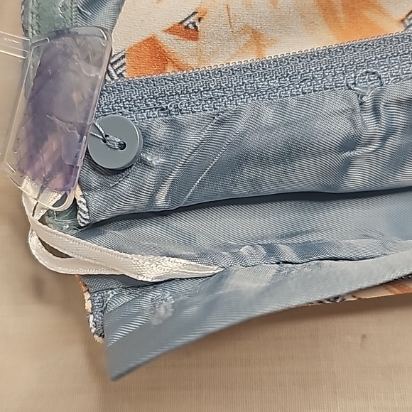 H&M Women Jumpsuit, Size 8, Color: Blue, Off white, orange - Picture 9 of 12